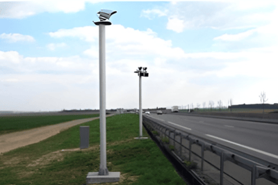 Section control camera