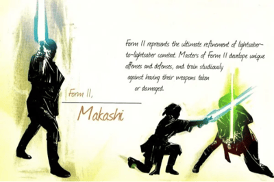 Forme II – Makashi : la grâce du duel