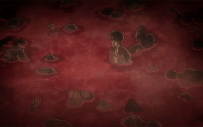La primera transformación de Eren