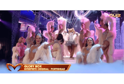 Gatinho canta Glory Box