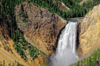 Cachoeira de Yellowstone