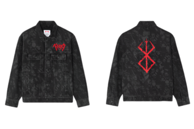 Berserk – Giacca di jeans nera