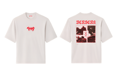 Berserk – T-shirt grigio chiaro