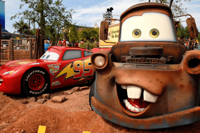 Cars Quatre Roues Rallye