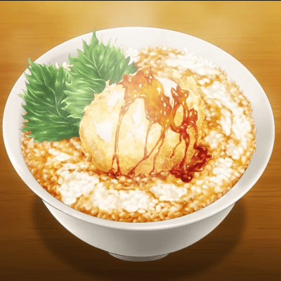 Donburi tempura d'uovo Yukihira