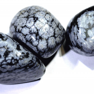 Obsidiana copo de nieve