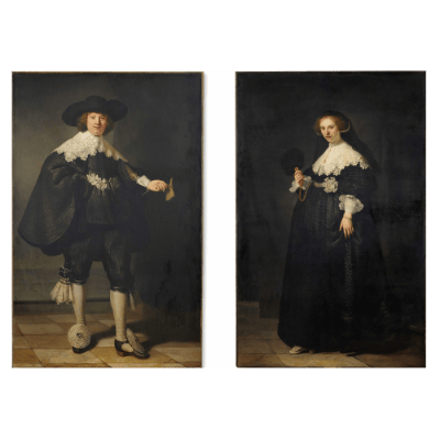 Ritratto di Marten Soolmans e Ritratto di Oopjen Coppit – Rembrandt
