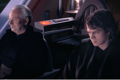 Palpatine le habla a Anakin sobre Darth Plagueis