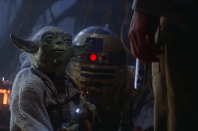 Primer encuentro con Yoda (Episodio V)