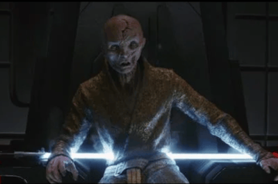 La muerte de Snoke (Episodio VIII)