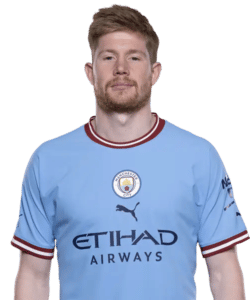 Kevin de Bruyne (Bélgica, Manchester City)