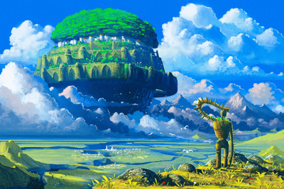 El castillo en el cielo