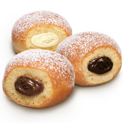 Corações de Donuts