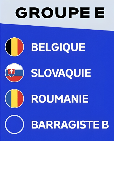GROUPE E