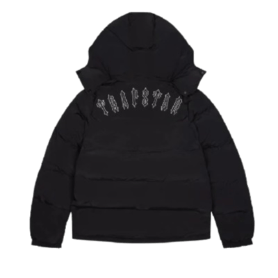 Trapstar Irongate Detachable Hood Coat Black