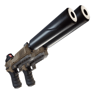 Pistola Dupla Silenciada