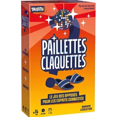 paillettes claquettes