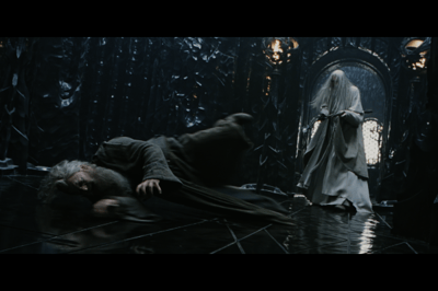 Gandalf el Gris vs Saruman