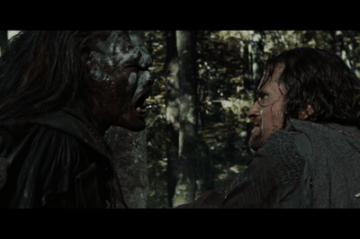 Aragorn vs Lurtz