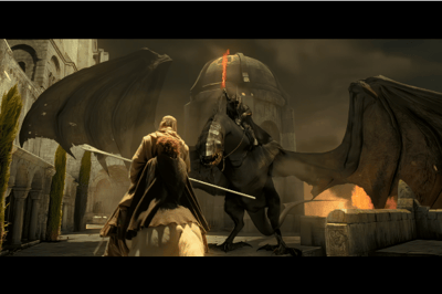 Gandalf el Blanco vs el Rey Brujo de Angmar