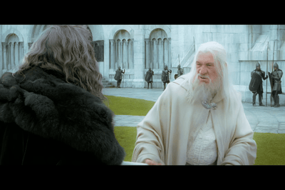 Gandalf el Blanco vs Denethor