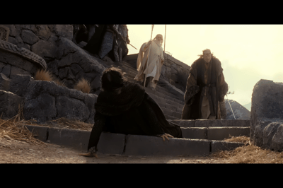 Théoden vs Lengua de Serpiente