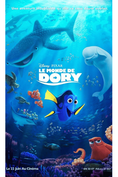 IL MONDO DI DORY (2016) – PIXAR