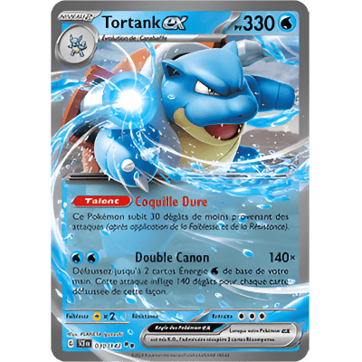 Blastoise EX SCR 030/142