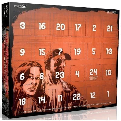 Calendrier de l’avent The walking dead