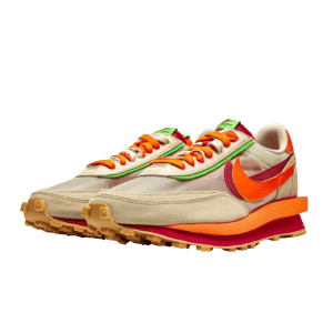 LD Waffle Sacai Clot Net Orange Blaze