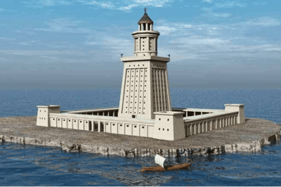 O Farol de Alexandria – Egito