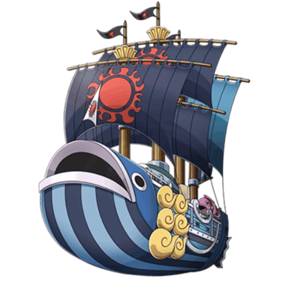 Navio da tripulação dos Piratas do Sol