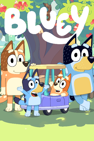 1. Bluey (55.62 miliardi di minuti)