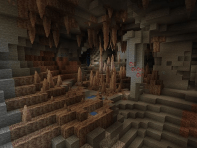 Caverna de espeleotemas