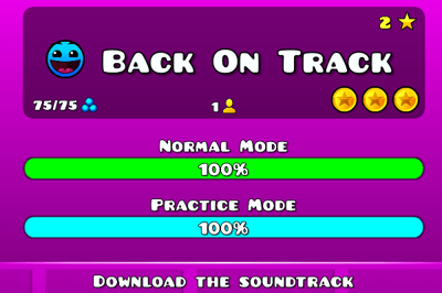 BACK ON TRACK