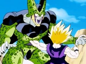 Gohan SSJ2 vs Cell