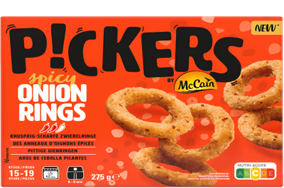 Spicy onion rings