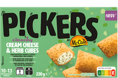 Cream cheese & herbs cubes