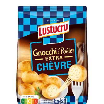 Gnocchi para saltear extra queso de cabra