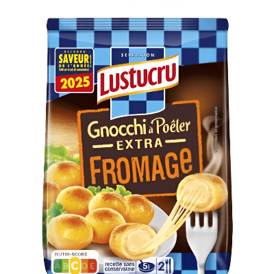 Gnocchi para saltear extra queso