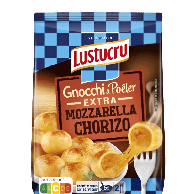 Gnocchi para saltear extra mozzarella chorizo