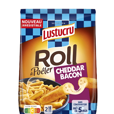 Gnocchi Roll para saltear cheddar bacon