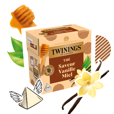 Thé Saveur Vanille Miel