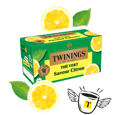 Thé Vert Saveur Citron