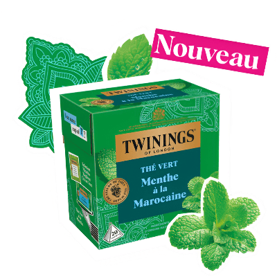 Thé Vert Menthe à la Marocaine