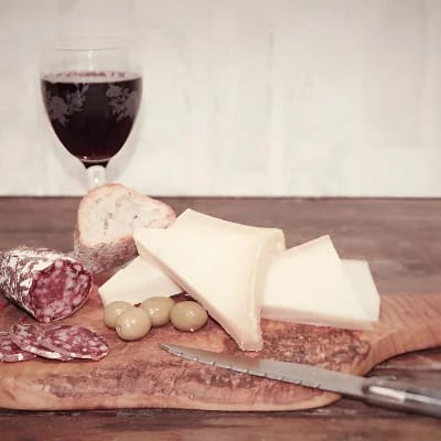 Salsicha com Beaufort
