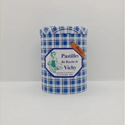 Pastilla Vichy de naranja