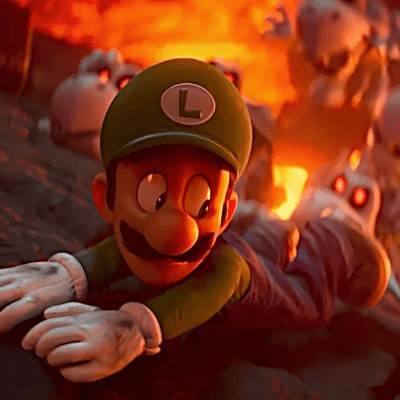 LUIGI PERSEGUIDO PELO SKELEREX NAS TERRAS NEGRAS