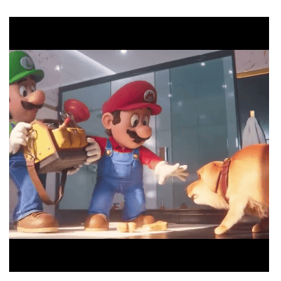 MARIO E LUIGI CONTRA FRANCIS NO SEU PRIMEIRO TRABALHO