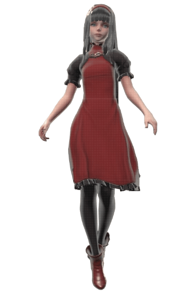 La fille en rouge